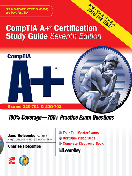 Title details for CompTIA A+ Certification Study Guide (Exam 220-701 & 220-702) by Jane Holcombe - Wait list
